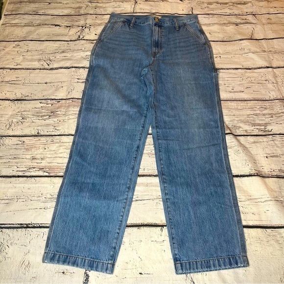 NWT Madewell The Perfect Vintage Straight Jean Carpenter Edition Size 28 - Picture 1 of 13